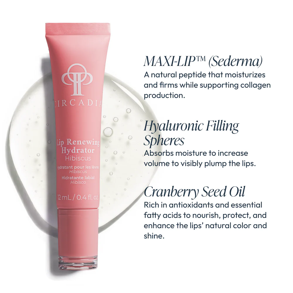 Circadia Lip Renewing Hydrator – Hibiscus - Imagen 2